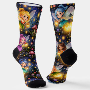 ZOYNKLAB Experiment Firefly Fairies 0047157 Socks