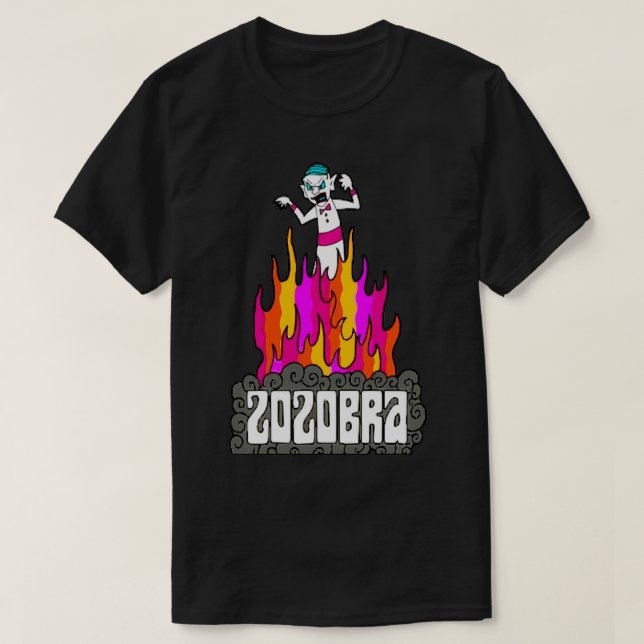 Zozobra The Clown T-Shirt (Design Front)