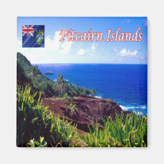 ZPN005 SAINT PAUL Point, Pitcairn Islands, Fridge Magnet