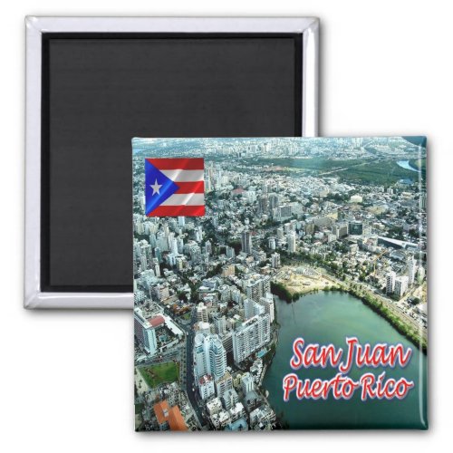 zPR015 PUERTO RICO San Juan America Fridge Magnet