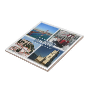 zPT007 LISBON, Portugal, Europe, Ceramic Tile