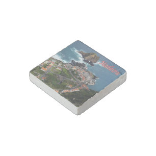 zPT013 MADEIRA Port Moniz, Portugal Europe, Stone Magnet