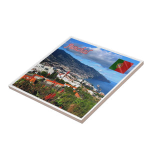 zPT022 FUNCHAL, Portugal, Europe, Ceramic Tile