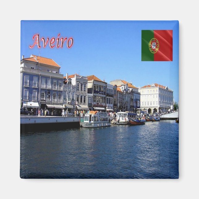 zPT025 AVEIRO, Portugal, Europe, Fridge Magnet (Front)