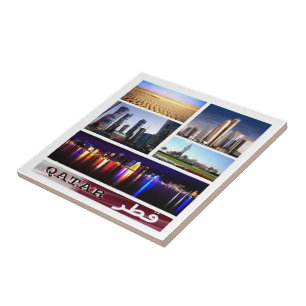 zQA004 potpourri of QATAR, Asia, Ceramic Tile