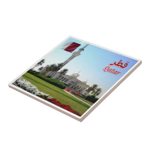 zQA005 Mosque in QATAR, Asia, Ceramic Tile