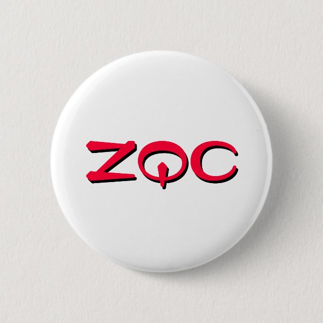 ZQC button, red Button (Front)