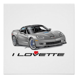 ZR1 Auto Art Poster