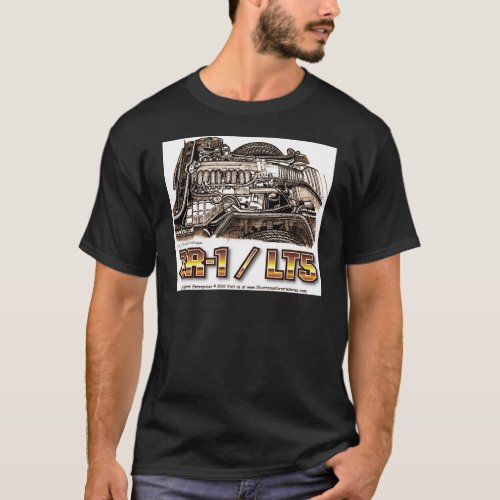 ZR1LT5 320  Corvette Engine T_Shirt