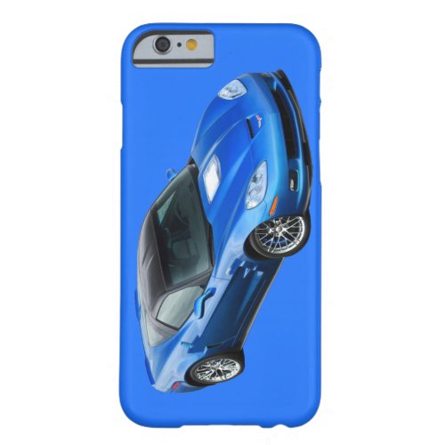 ZR1 Supersonic Blue Corvette iPhone 6 case