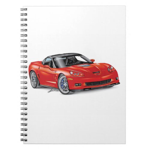 ZR_1 VETTE ILLUSTRATION NOTEBOOK