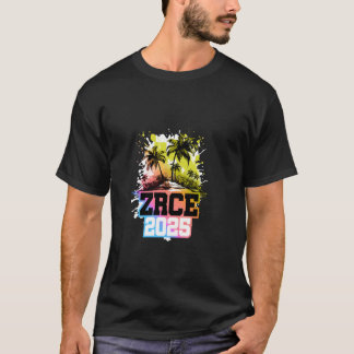 Zrce 2025 Croatia Colorful Team Vacation T-Shirt