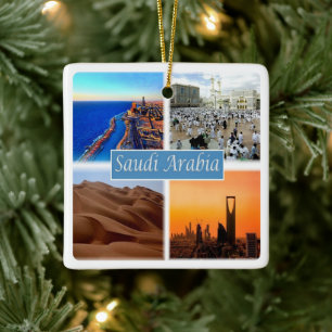 zSA010 SAUDI ARABIA, Asia, Ceramic Ornament