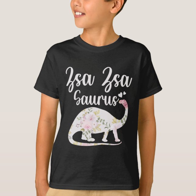 Zsa Zsa Saurus Grandma Mother's Day Thanksgiving C T-Shirt (Front)