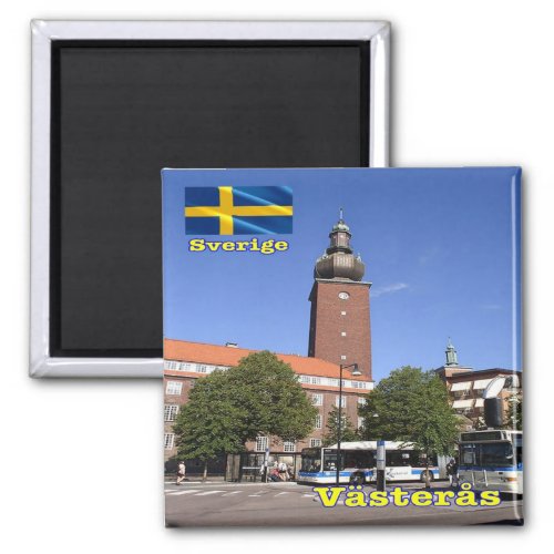 zSE006 VSTERS Sweden Europe Fridge Magnet