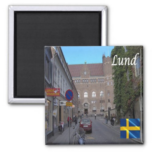 zSE012 LUND Sweden Europe Fridge Magnet