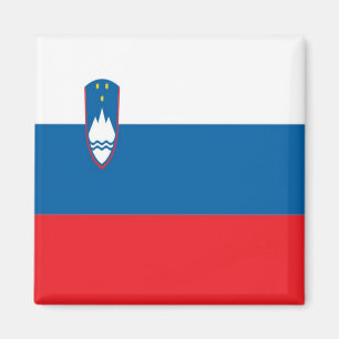 zSI001 SLOVENIAN FLAG SLOVENIA, Fridge Magnet