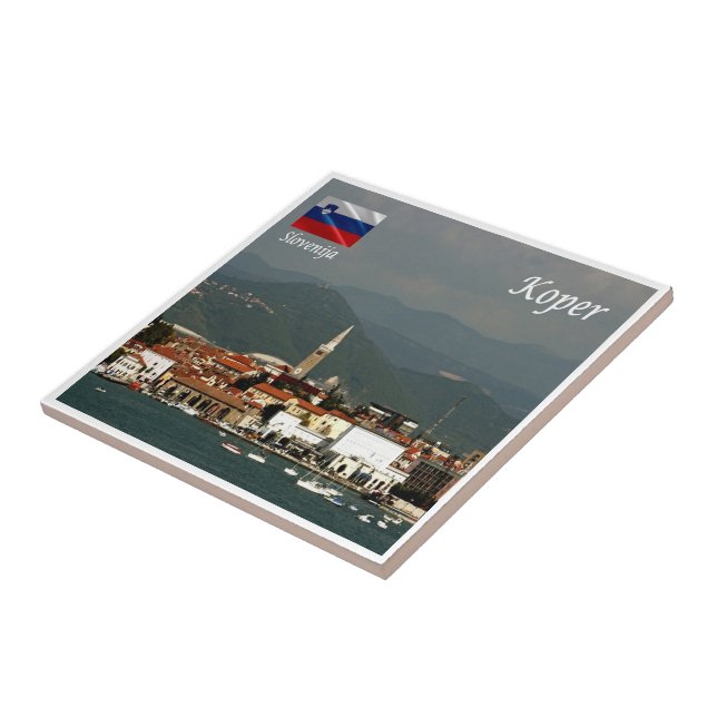 zSI015 KOPER, Slovenia, Europe, Ceramic Tile (Side)