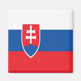 zSK001 SLOVAK FLAG SLOVAKIA, Fridge Magnet