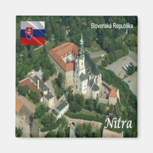 zSK010 NITRA CASTLE, Slovakia, Europe, Fridge Magnet