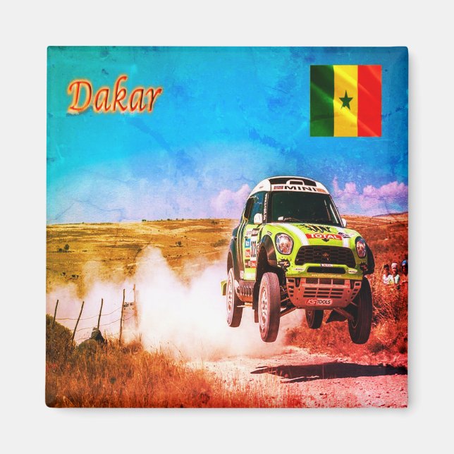 zSN009 SENEGAL, Senegal, Africa, Fridge Magnet (Front)
