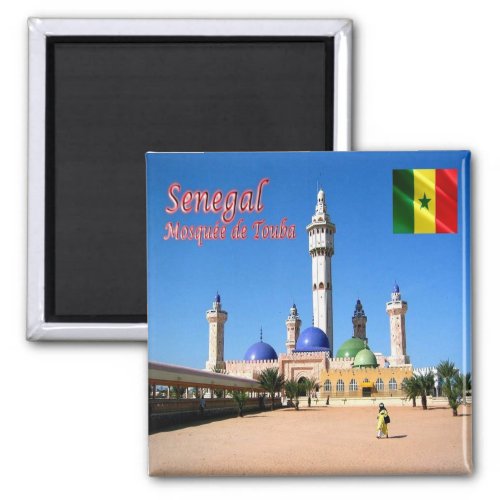 zSN012 SENEGA Touba Moschee Africa Fridge Magnet