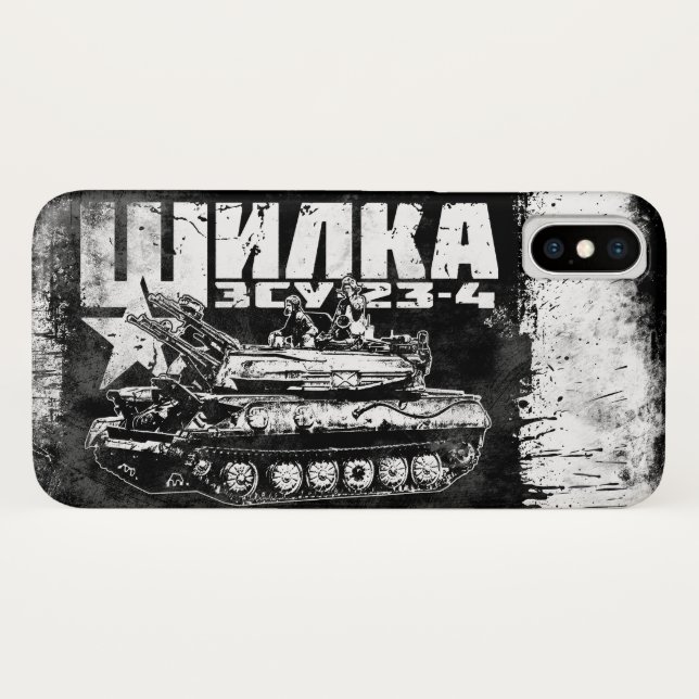 ZSU-23-4 Shilka Case-Mate iPhone Case (Back (Horizontal))