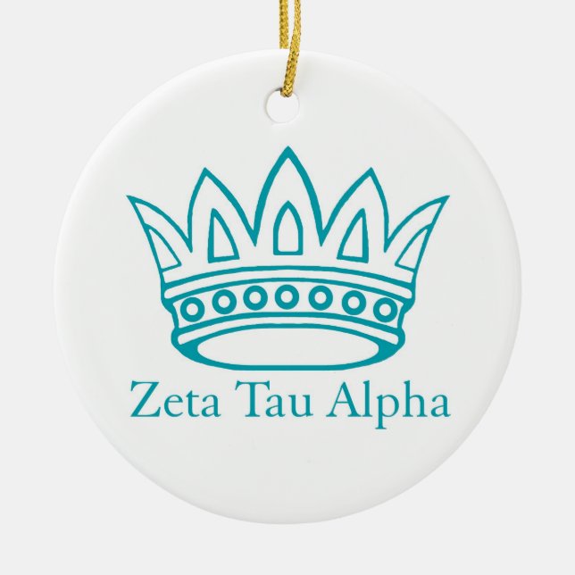 ZTA Crown with ZTA Ceramic Ornament (Front)