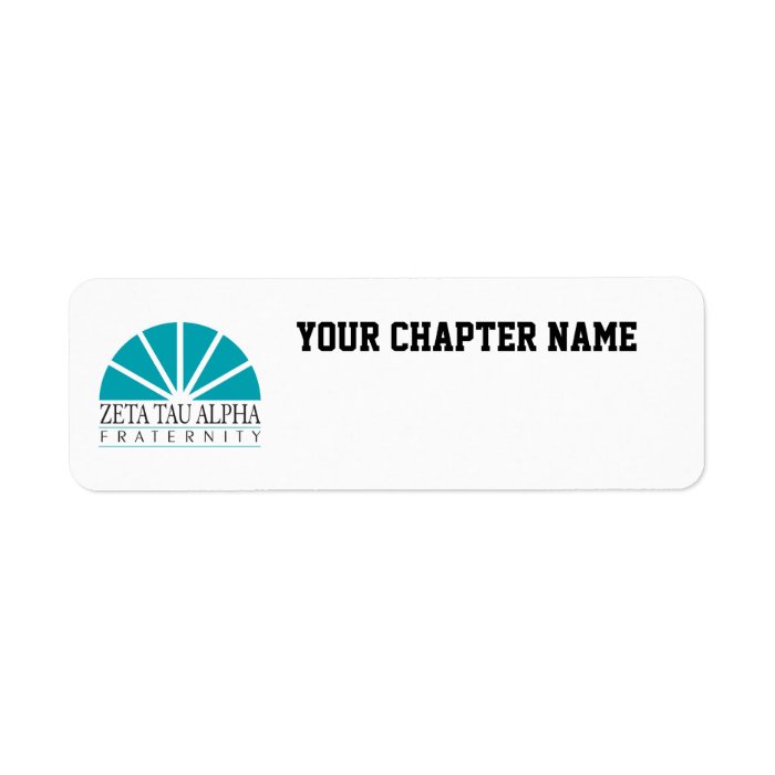 ZTA Logo Return Address Labels