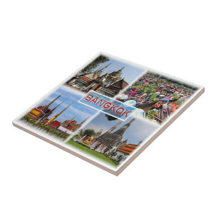 zTH007 potpourri of BANGKOK Thailand Asia, Ceramic Tile