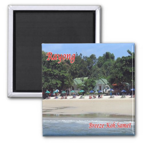 zTH018 RAYONG KOH SAMET beach sea Breeze Fridge Magnet