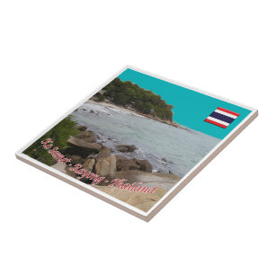 zTH021 KO SAMET near Rayon, Thailand, Asia, Ceramic Tile