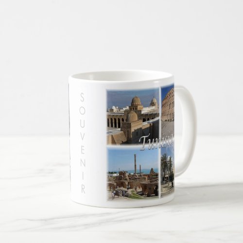 zTN018 TUNISIA Mosaic Africa Coffee Mug