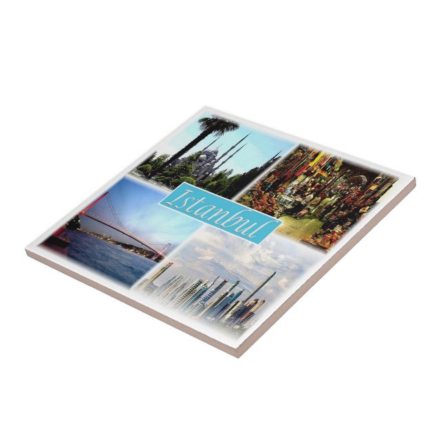 zTR006 ISTANBUL, Turkey, Europe, Ceramic Tile (Side)