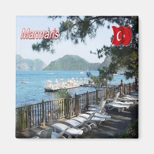 zTR008 MARMARIS, Turkey, Europe, Fridge Magnet