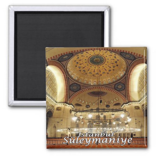 zTR017 BASILICA SULEIMAN Istanbul Turkey Fridge Magnet