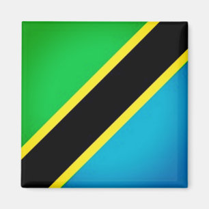 zTZ001 TANZANIA, Flag, Africa, Fridge Magnet