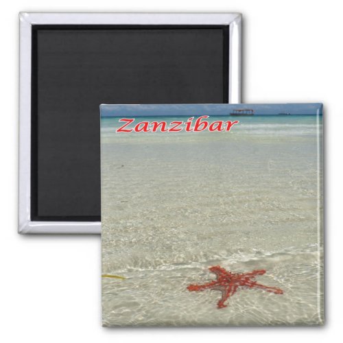 zTZ011 ZANZIBAR StarfishTanzania Africa Fridge Magnet