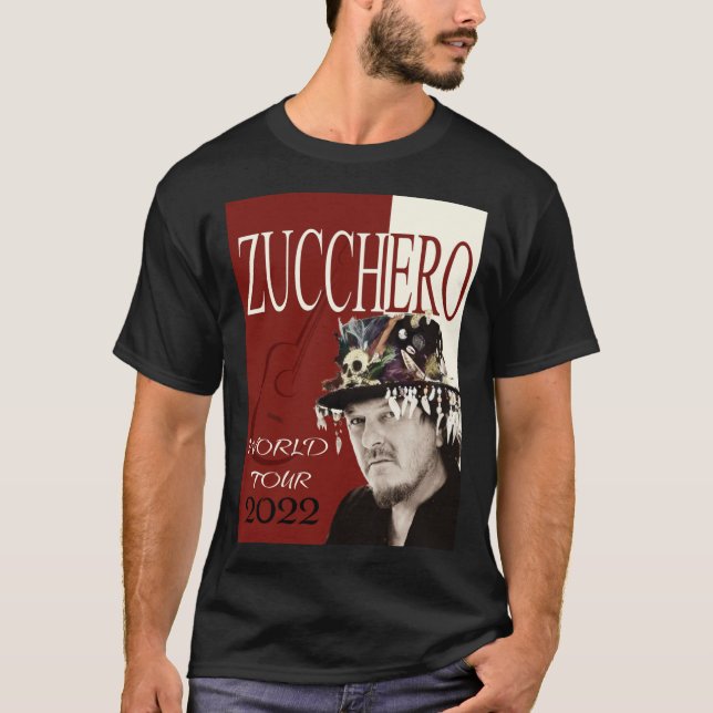 Zucchero World Tour 2022   T-Shirt (Front)