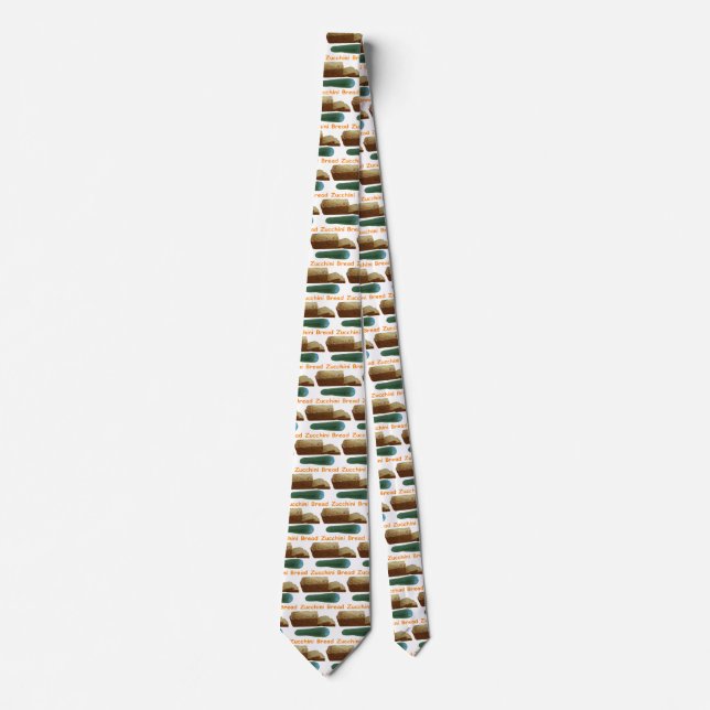 Zucchini Bread Neck Tie (Front)