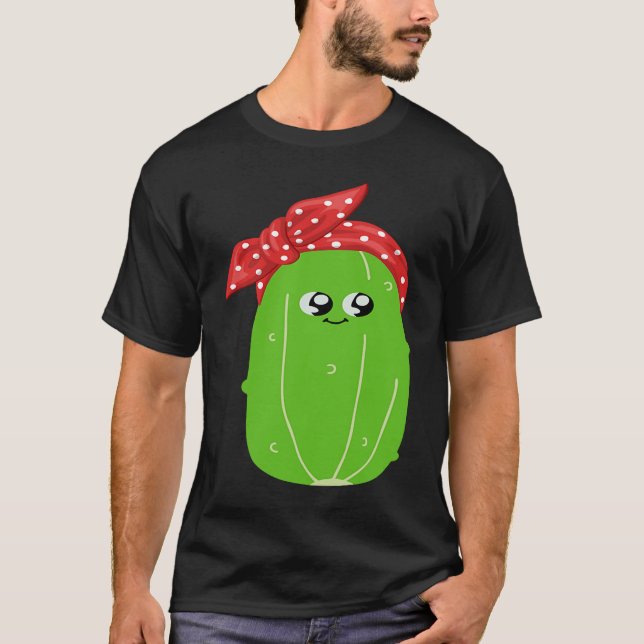 Zucchini Mom Vegetable Mothers' Day Gardener T-Shirt (Front)