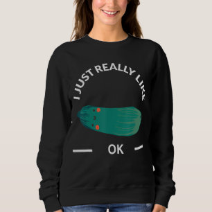 Zucchini Vegetable Noodles Or Pasta Vegetarian 1 Sweatshirt