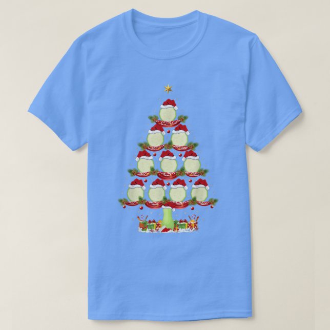 Zucchini Vegetable Xmas Holiday Zucchini Christmas T-Shirt (Design Front)