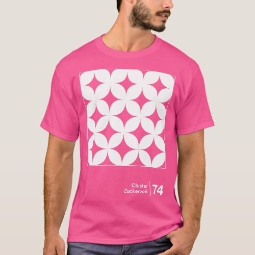 Zuckerzeit Original Minimal Style Graphic Artwork  T_Shirt