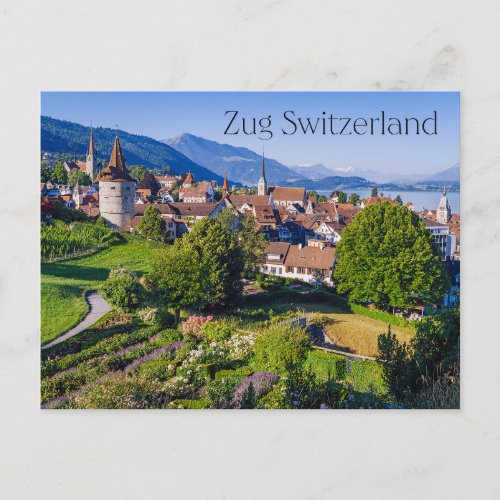 Zug Switzerland Postcard