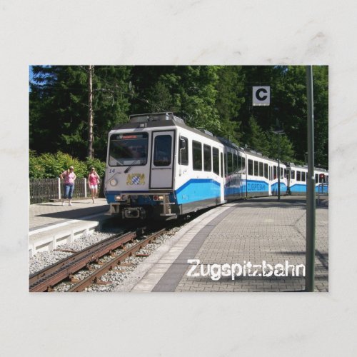 Zugspitzbahn Postcard