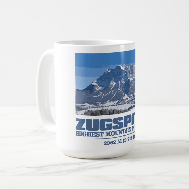 Zugspitze Coffee Mug (Front Left)