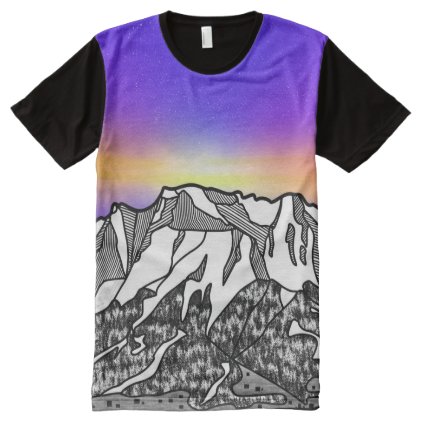 Zugspitze Gemrany All-Over-Print Shirt