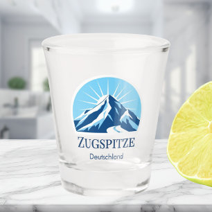 Zugspitze Germany mountain Ski resort shot glass