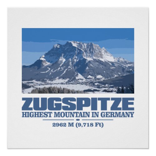 Zugspitze Poster